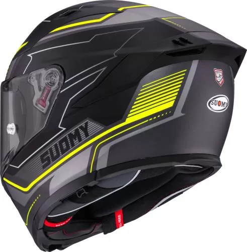 Suomy Full-face helmet Speedstar 2 Visual - black matt-yellow