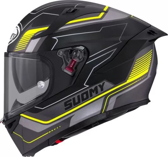 Suomy Full-face helmet Speedstar 2 Visual - black matt-yellow