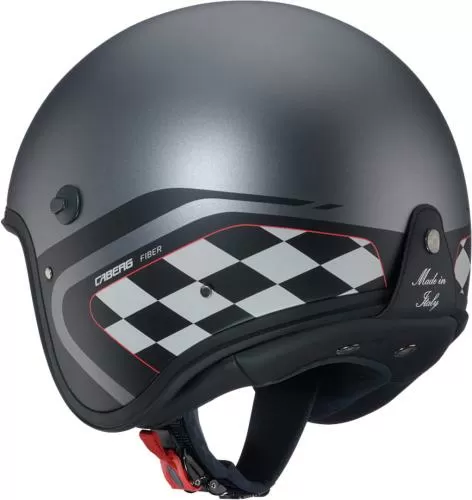 Caberg Jet Helmet Freeride X Daytona - matt anthracite-black-white