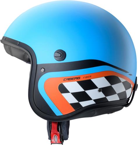 Preview: Caberg Jethelm Freeride X Daytona - matt blau-schwarz-orange