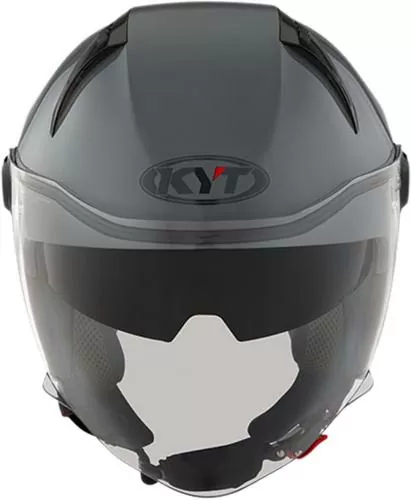 KYT D-City Jet Helmet - grey-black