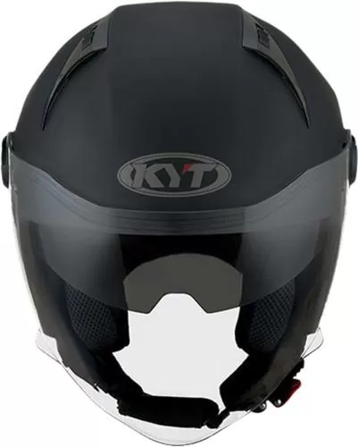 KYT D-City Jet Helmet - black matt
