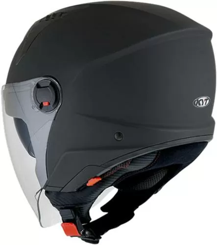 KYT D-City Jet Helmet - black matt