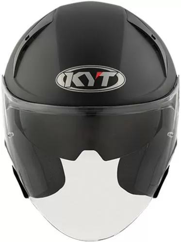 KYT Open Face Helmet TTR-Jet - black matt