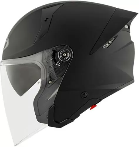 KYT Open Face Helmet TTR-Jet - black matt