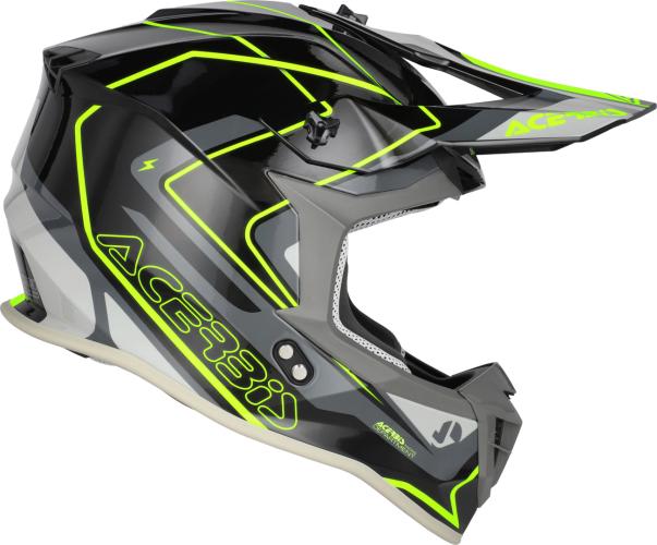 Preview: Acerbis Offroadhelm Linear 22-06 - schwarz-gelb