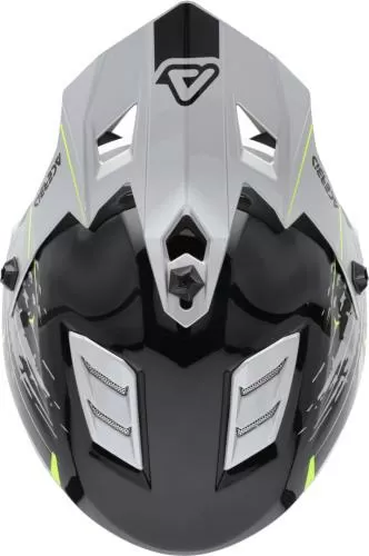 Acerbis Motocrosshelm PROFILE Junior - schwarz-gelb