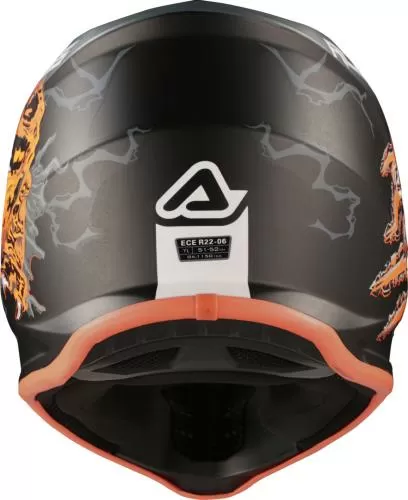 Acerbis Motocrosshelm PROFILE Junior - schwarz-orange