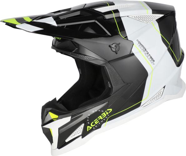 Acerbis Off-road helmet T711 - black-white