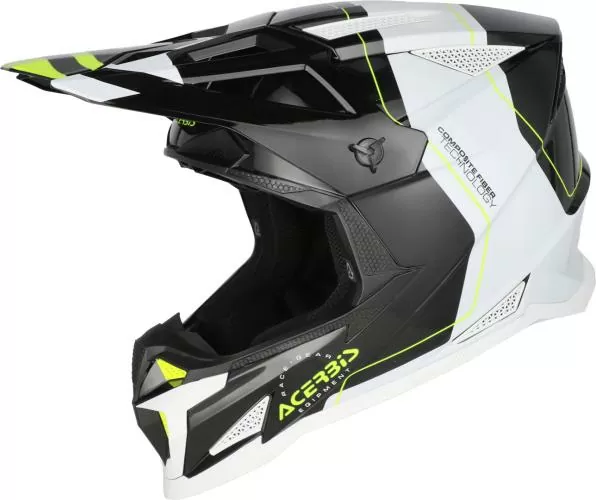 Acerbis Off-road helmet T711 - black-white