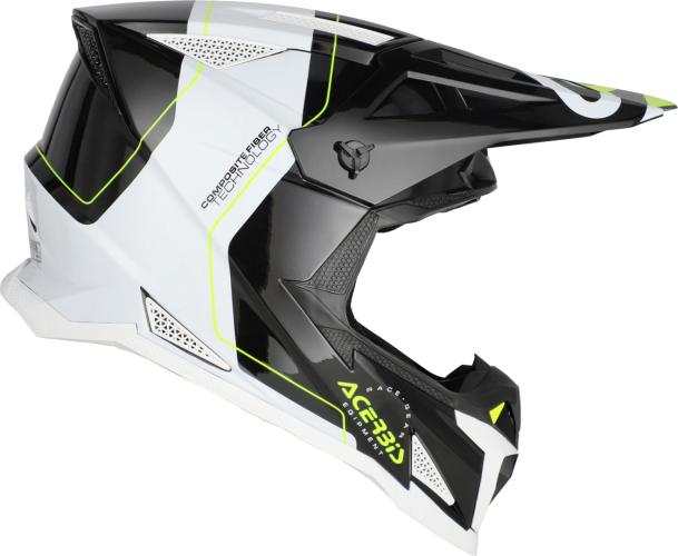 Preview: Acerbis Off-road helmet T711 - black-white