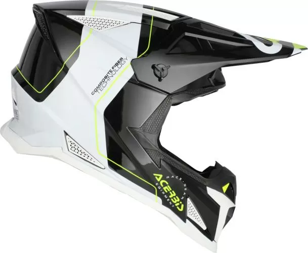Acerbis Off-road helmet T711 - black-white