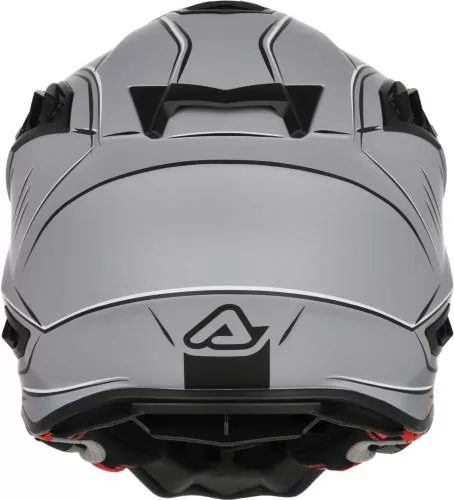 Acerbis Motocrosshelm AIRSTRIKE-X - grau-rot