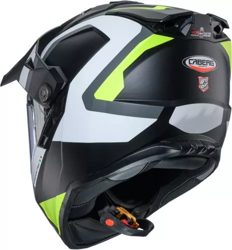 Caberg Enduro helmet Tanami Scram - matt-black-grey-yellow fluo