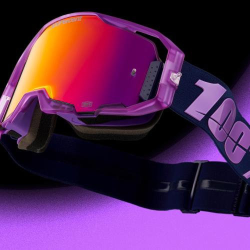 Preview: 100percent Goggle ARmatic Toyoko - Mirror Purple Lens