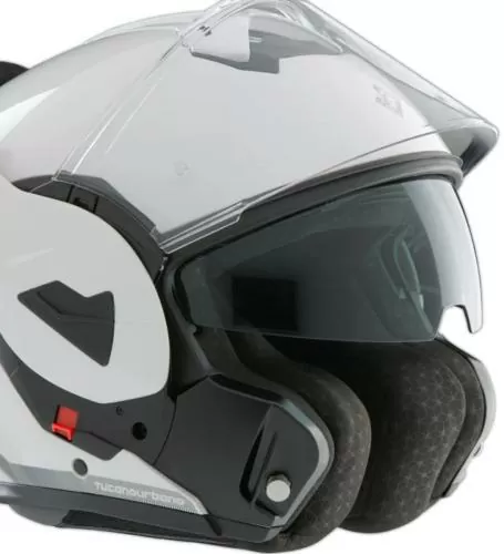 Tucano Urbano Sun Visor Fastflip - grey transparent