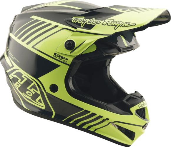 Preview: Troy Lee Designs YOUTH GP PRO Helmet - Segment gelb