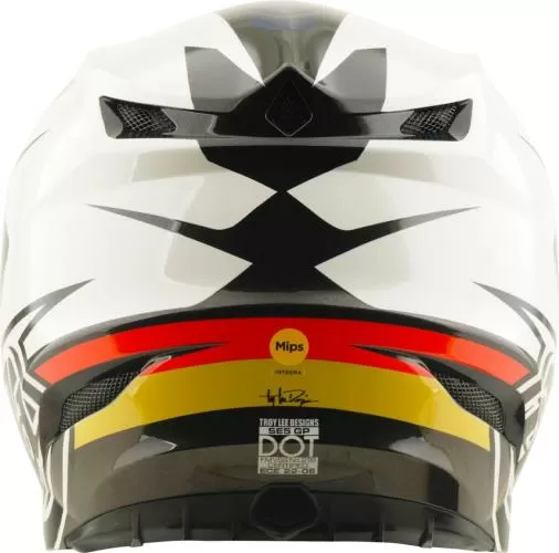 Troy Lee Designs SE5 Polycarbonate Helmet - Roamer white-blue-black