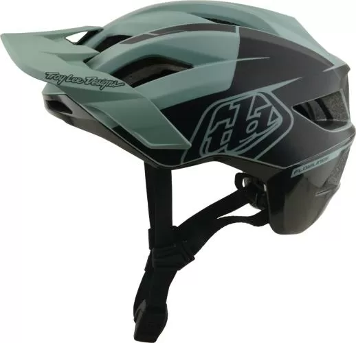 Troy Lee Designs Flowline Se Helmet W/Mips - Hydro green-dark gray