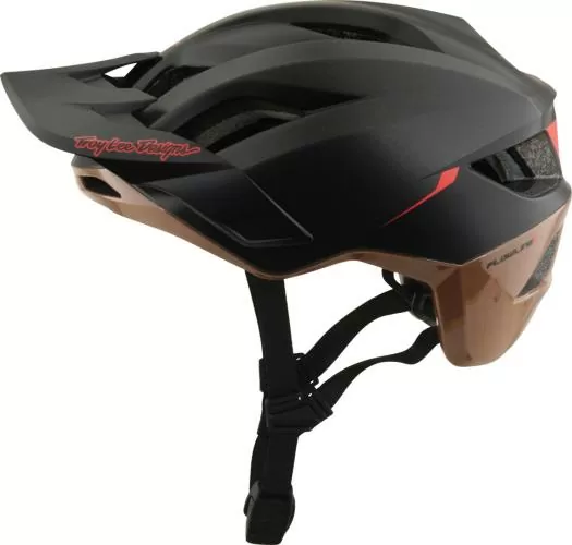 Troy Lee Designs Flowline Se Helmet W/Mips - Stacks dark gray-brown