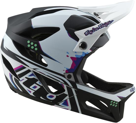 Preview: Troy Lee Designs Stage Helmet W/MIPS - Trooper white
