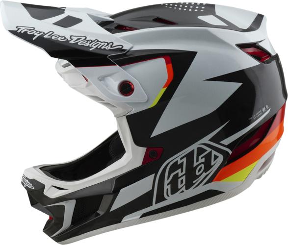 Preview: Troy Lee Designs D4 Carbon Helmet W/MIPS - Optic black