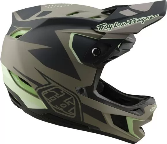 Troy Lee Designs D4 Composite Helmet W/MIPS - Optic beige