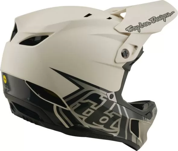 Troy Lee Designs D4 Composite Helmet W/Mips - Stealth beige