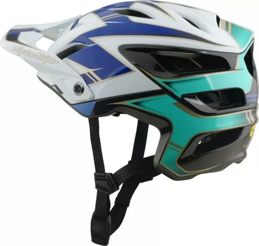 Troy Lee Designs A3 Helmet W/Mips - Electra white