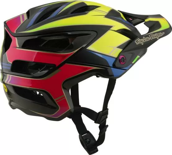 Troy Lee Designs A3 Helmet W/Mips - Electra black