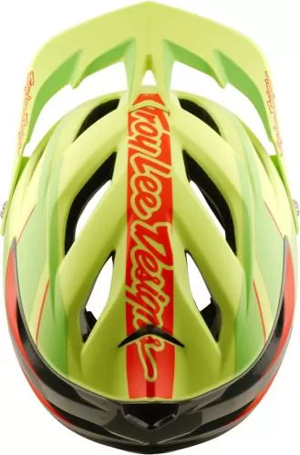 Troy Lee Designs A3 Helmet W/MIPS - Lines yellow