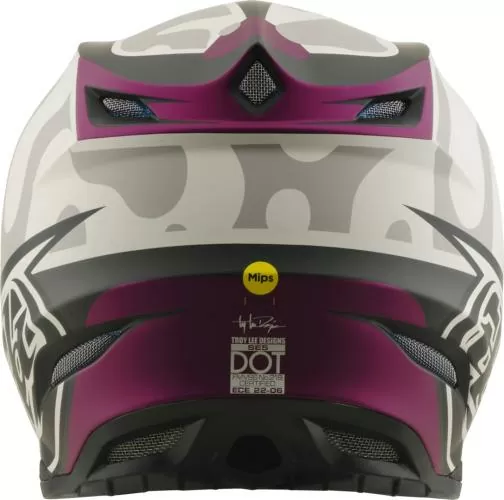 Troy Lee Designs SE5 ECE Composite Helmet - Myth beige-yellow