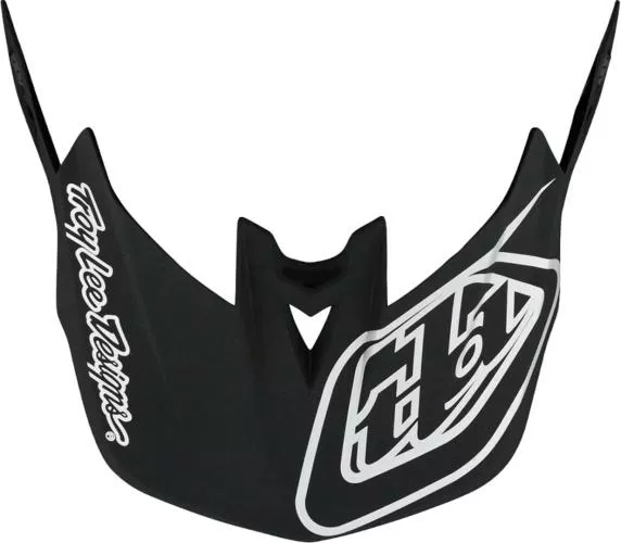 Troy Lee Designs D4 Visor - Stealth Black