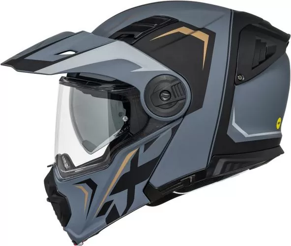 iXS Klapphelm Venture 1.0 MIPS - schwarz matt-gold