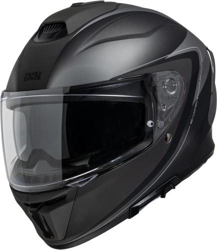 Preview: iXS Rapid 1.0 Graphic Full-Face Helmet - dark grey matt