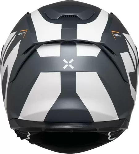 iXS Rapid 2.0 Graphic Integralhelm - weiss matt-grau