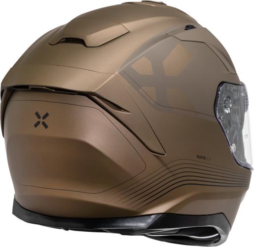 Preview: iXS Rapid 2.0 Graphic Full-Face Helmet - brown matt-grey
