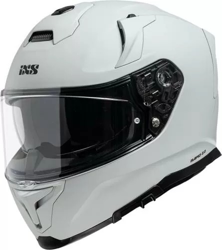 iXS Rapid 2.0 Chalky Full Face Helmet - grey matt