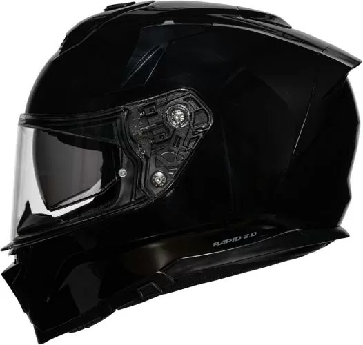 iXS Rapid 2.0 Glossy Integralhelm - schwarz