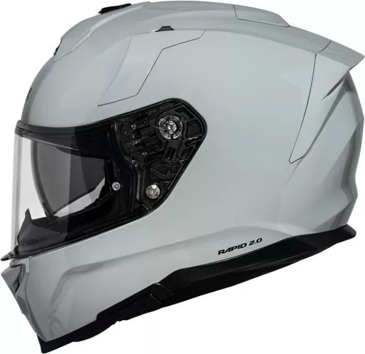 iXS Rapid 2.0 Glossy Full-Face Helmet - grey