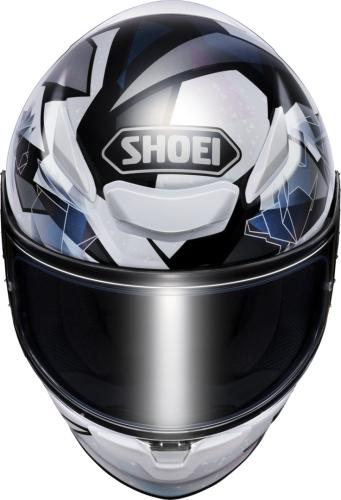 Preview: SHOEI Integralhelm NXR2 Origami2 TC-5 - weiss-grau-grün