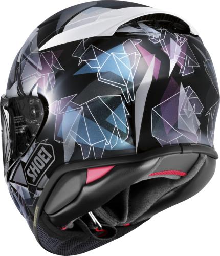 Preview: SHOEI Integralhelm NXR2 Origami2 TC-5 - weiss-grau-grün