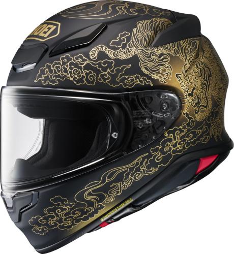 Preview: SHOEI Integralhelm NXR2 Fearless TC-5, matt - schwarz-gold