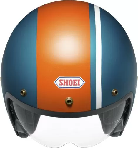 SHOEI Jethelm J-O 2 Aventure TC-2 - blau-orange-weiss