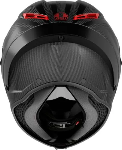 AGV Integralhelm Pista GP RR Intrepido - matt carbon schwarz-rot