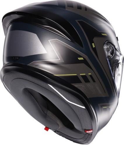 AGV Full Face Helmet K6 S Enhance - matt grey-fluo yellow