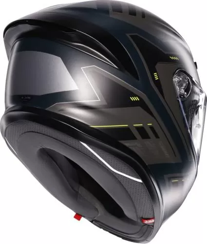 AGV Full Face Helmet K6 S Enhance - matt grey-fluo yellow