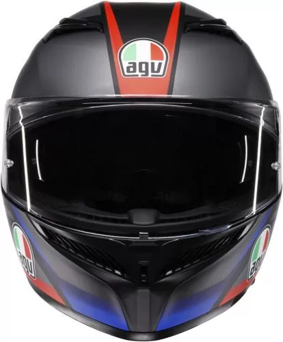 AGV Full-face helmet K3 Striga - matt black blue red