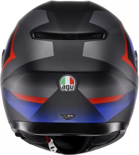 AGV Full-face helmet K3 Striga - matt black blue red