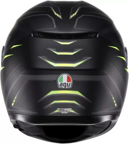 AGV Full-face helmet K3 Syth - matt black grey yellow